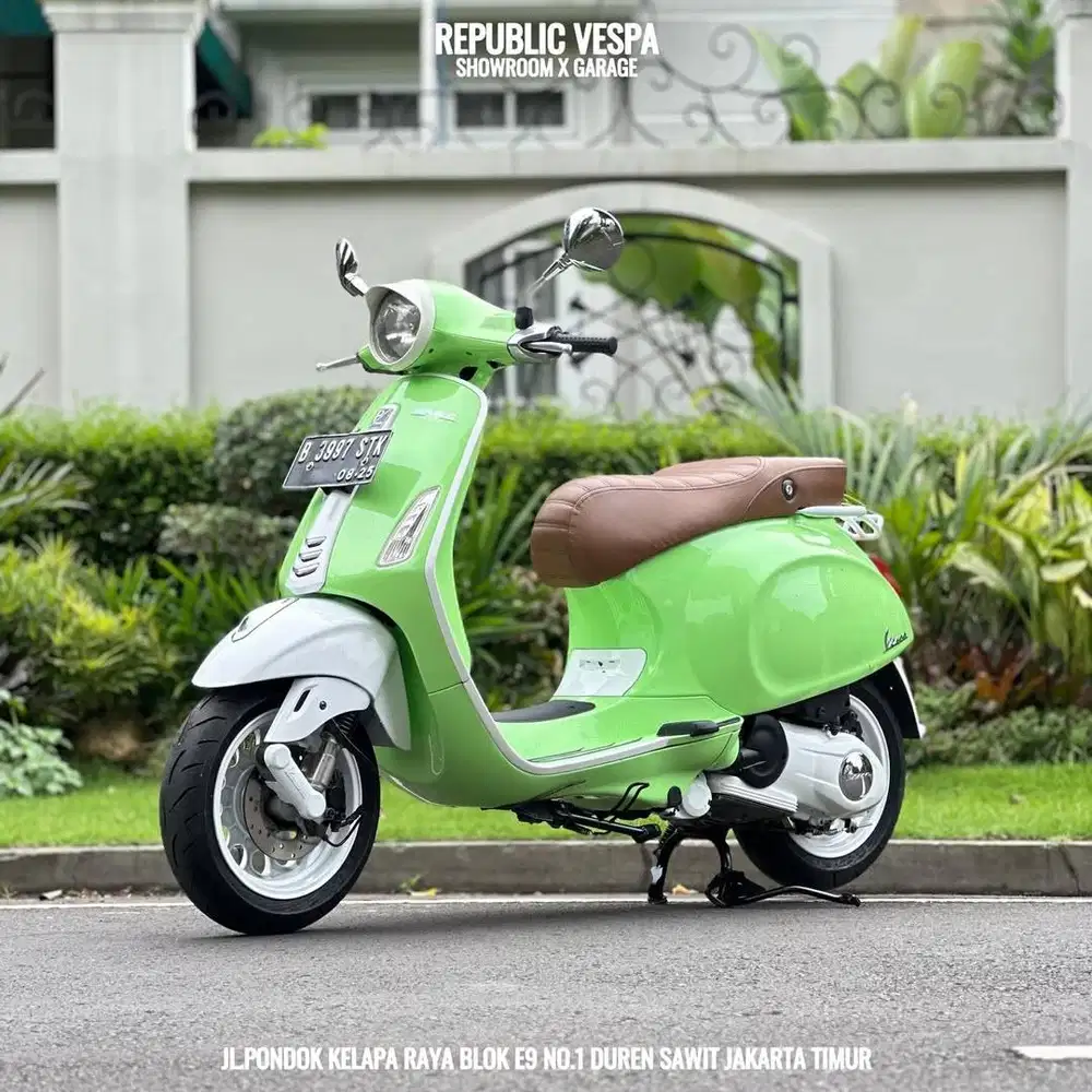 Piaggio Vespa Primavera 150 Th 2015 WARNA HIJAU PERFECT CONDITION