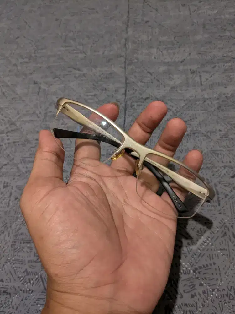 Frame kacamata mormaii design & concept titanium original
