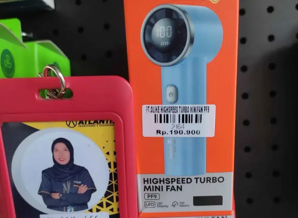 OLIKE HIGH SPEED TURBO MINI FAN PF9