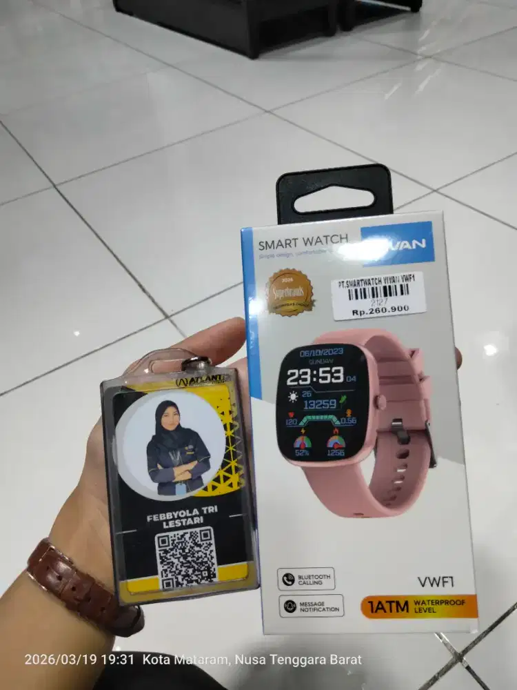 SMARTWATCH VIVAN ATLANTIS DAHSYAT