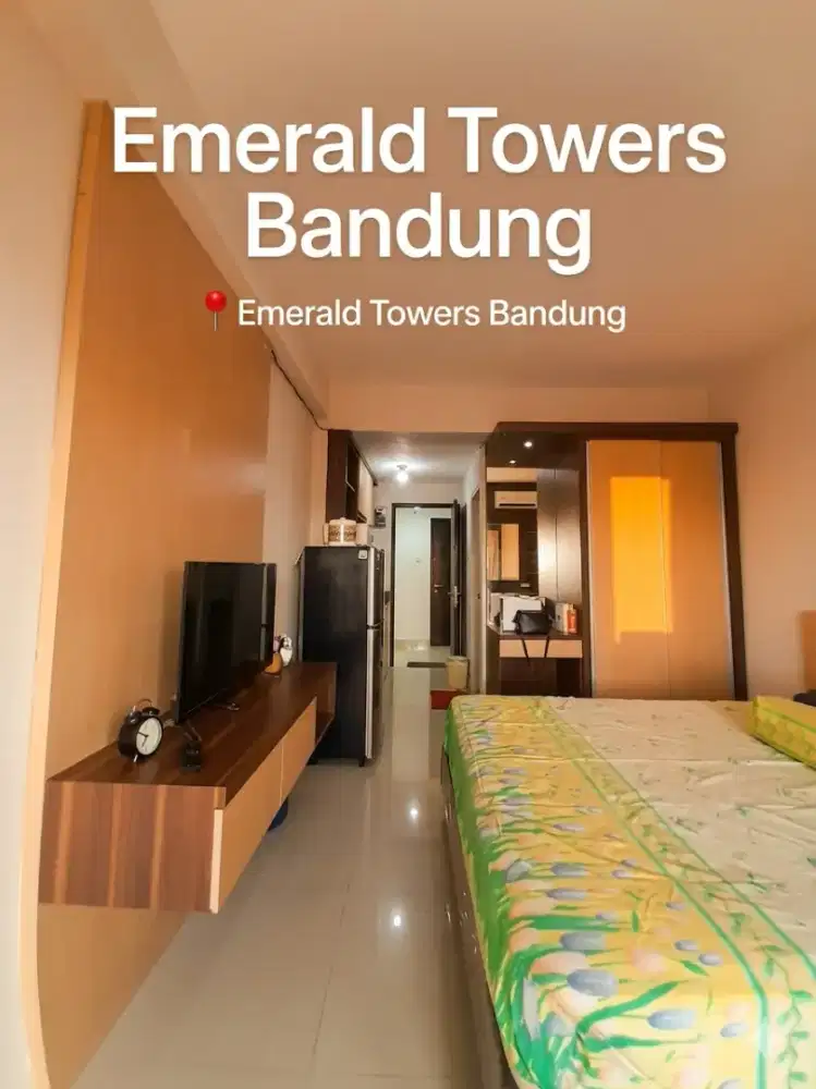 Apartemen Emerald Towers Bandung - Tipe Studio Cantik & Siap Huni!