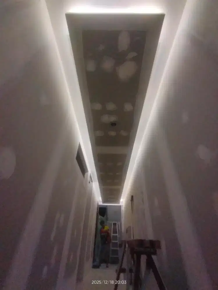 Jasa pasang dan renovasi plafon gypsum