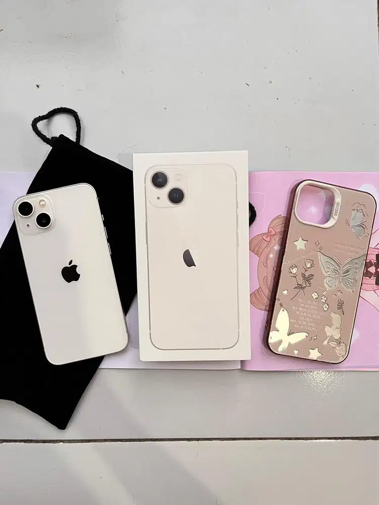Iphone 13 Ibox 128gb Starlight Pemakaian Pribadi