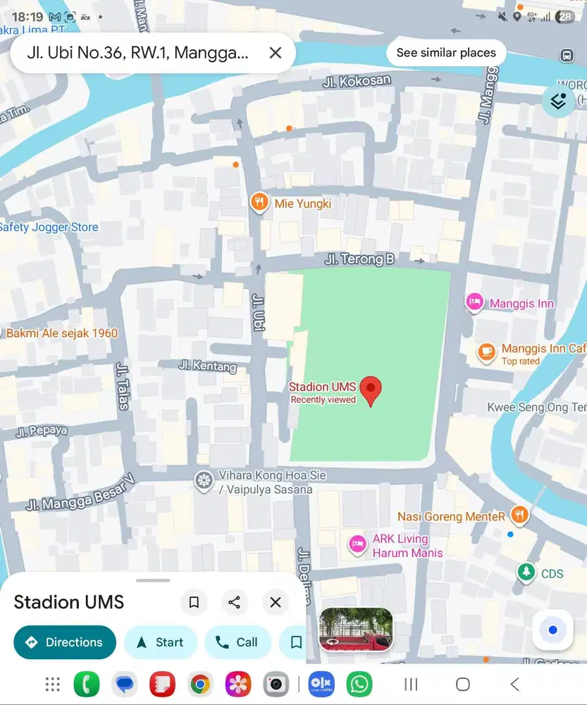 Dijual Cepat Tanah 1.2 Hektar Mangga Besar. Jakarta Barat