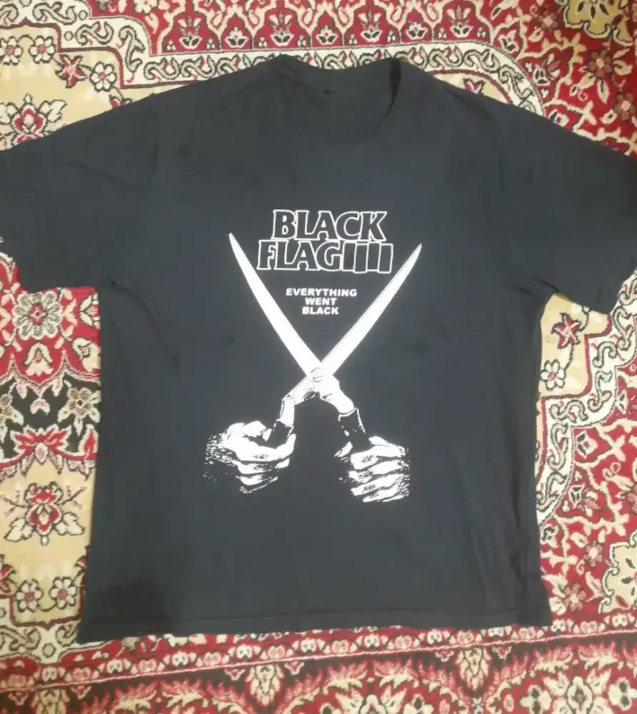 Kaos band BLACK FLAG