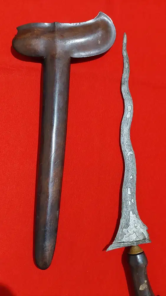 Keris Luk 7 Carubuk Sepuh Langka