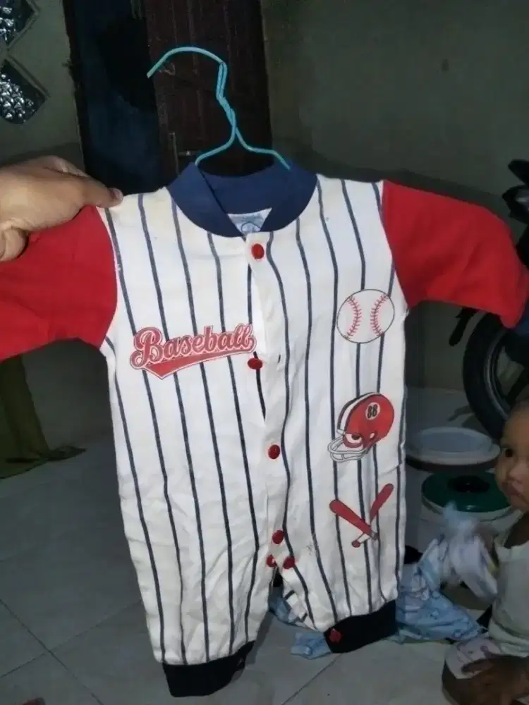 PL Jumpsuit panjang bayi 3-6bulan