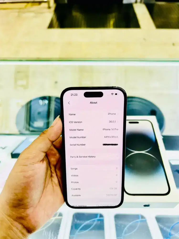 iPhone 14 Pro 128GB Black iBox Resmi