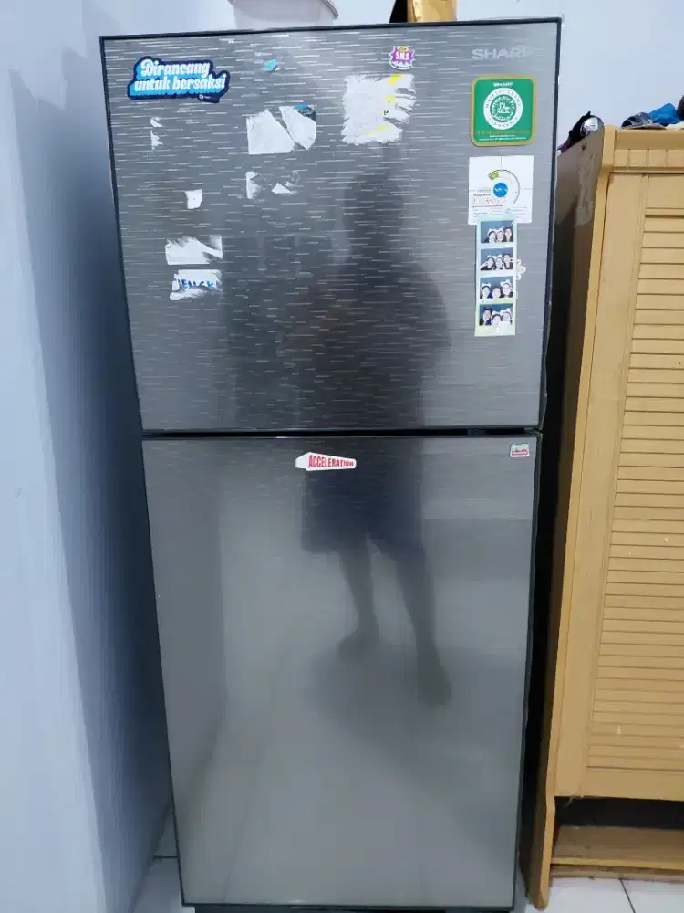 Kulkas Sharp 2 pintu 205 Liter