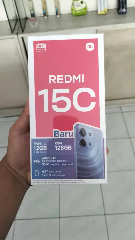 Xiaomi redmi 15c (6/128) new spesial promo