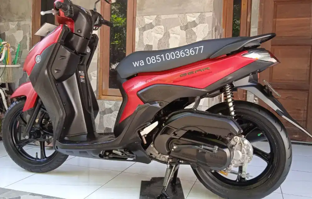 Yamaha Gear 125 FI Iss 2022 kondisi bagus jarang pakai