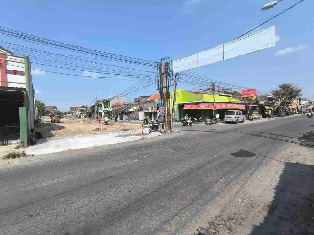 tanah komersil jl Adi Sumarmo dijual cepat murah strategis akses container