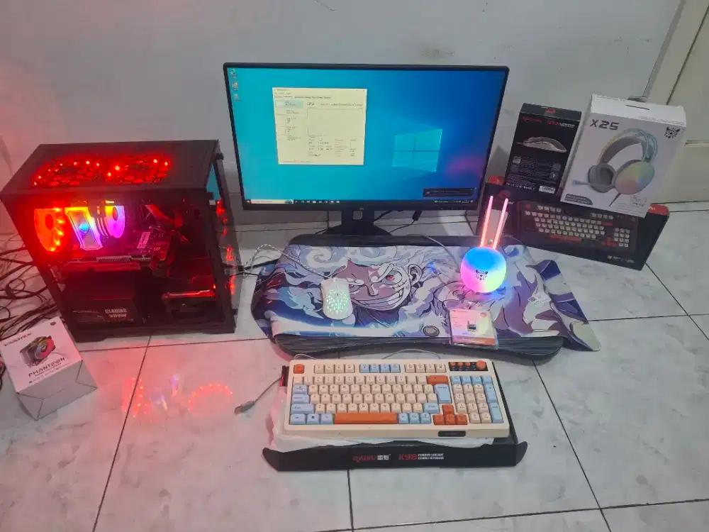 Pc Gaming Pc Fullset Core i5 gen 9 Gtx 1650 no core i5 gen 12 core i9