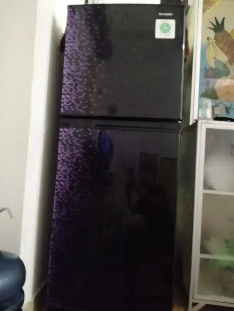 D jual kulkas pintu 2 merk sharp