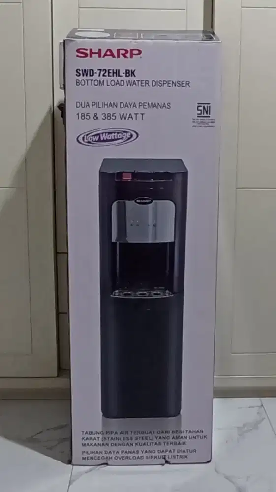 Kardus Packaging Dispenser Sharp Galon Bawah