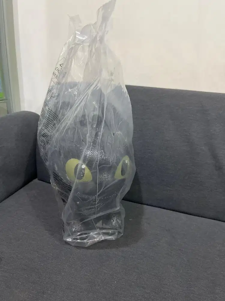 Pajangan tempat popcorn dragon toothless