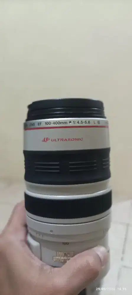 Lensa Canon EF 100-400mm F4.5-5.6 L IS USM bracket