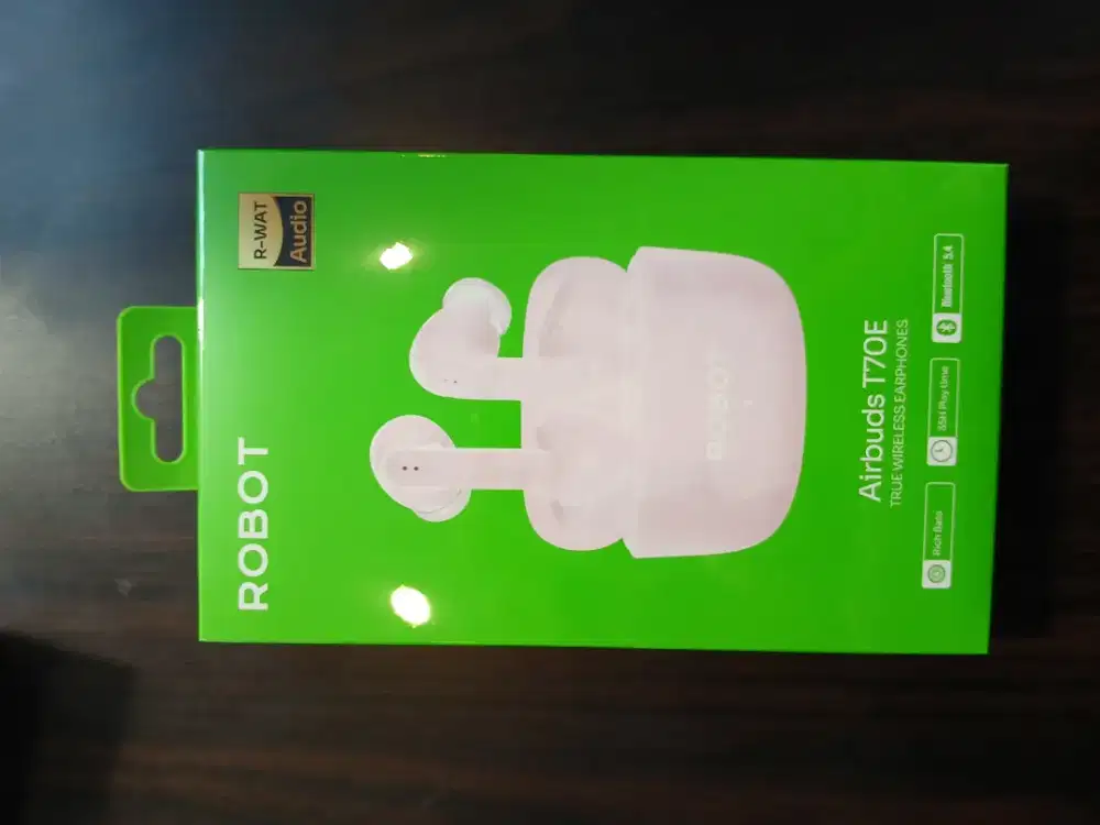 Robot Airbuds T70E Earphone Bluetooth 5.4 TWS In Ear Deep Rich Bass