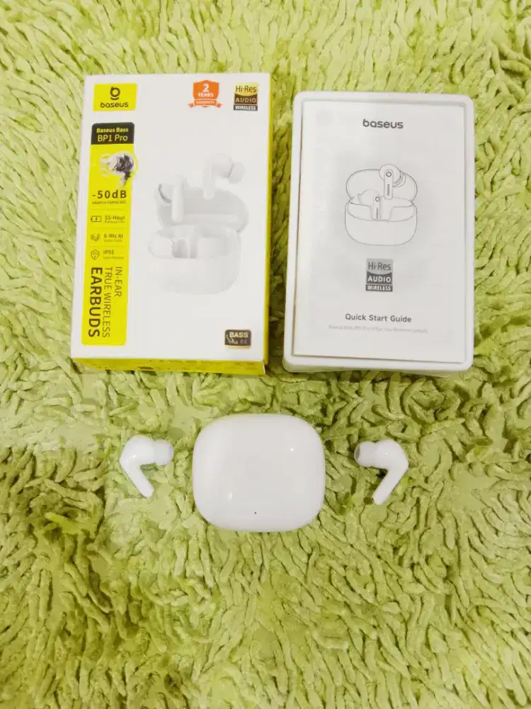 Tws baseus bp1 pro ANC , soft bass harga 350 net lokasi bogor cilebut