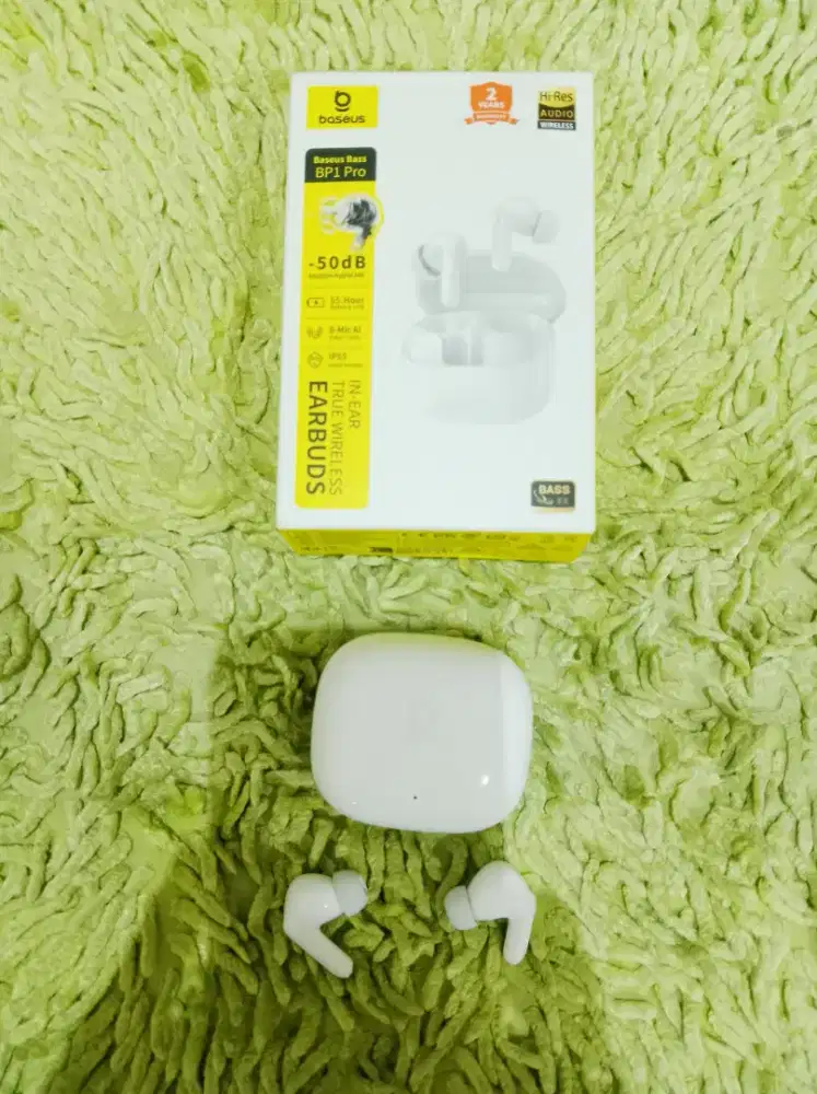 tws baseus BP1 pro ori,(ANC)soft bass,waterproof, 350 net,  cilebut