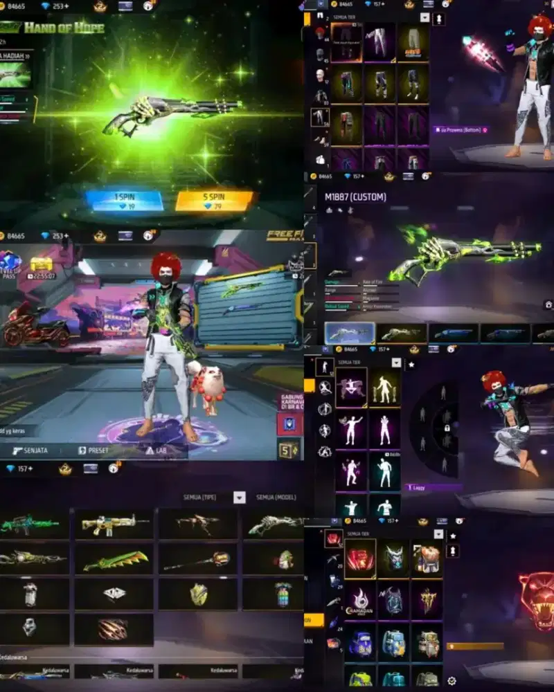 JUAL BELI AKUN FF AMANAH TERPERCAYA MINAT PM MIMIN