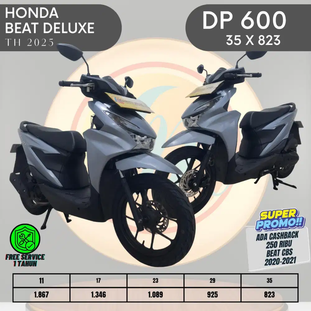 BEAT DELUXE TAHUN 2025 Jual Beli Motor Bekas Bergaransi