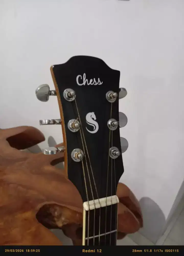 Gitar acustik elektrik chess