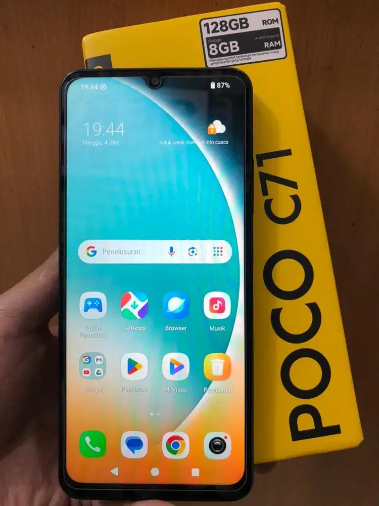 Poco C71,8/128gb,Kondisi Seperti Baru