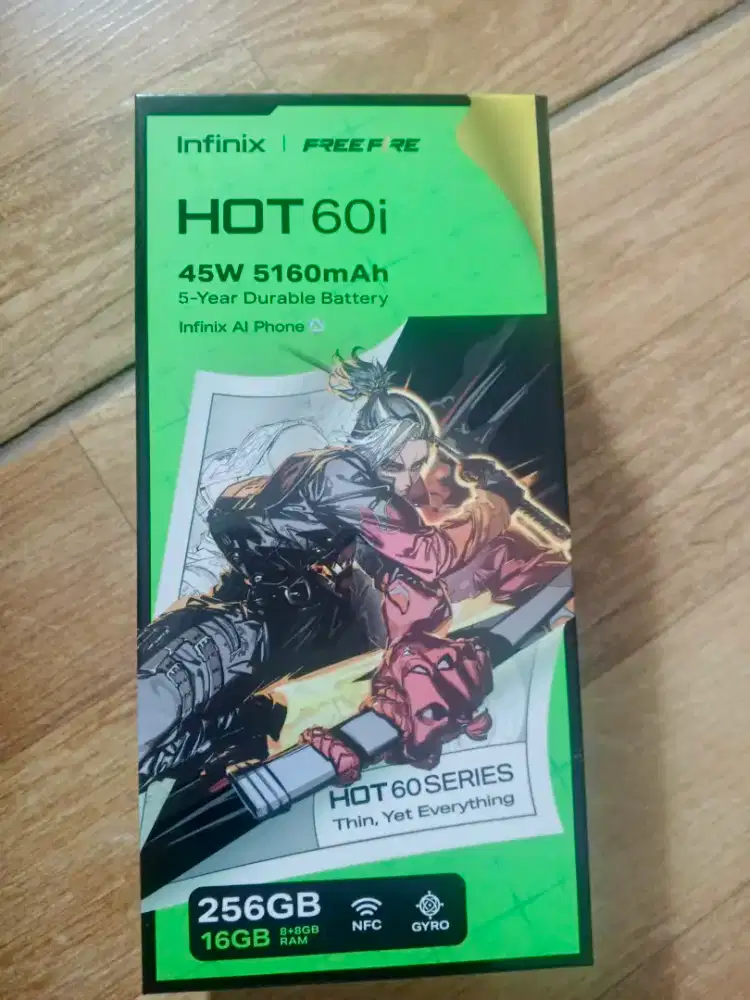 Dijual Infinix Hot 60i RAM 8/256