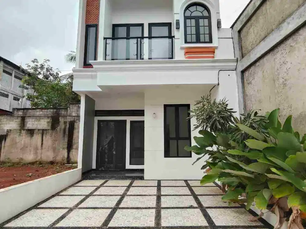 Rumah Classic Siap Huni Lokasi Strategis 10 menit Akses Tol Limo