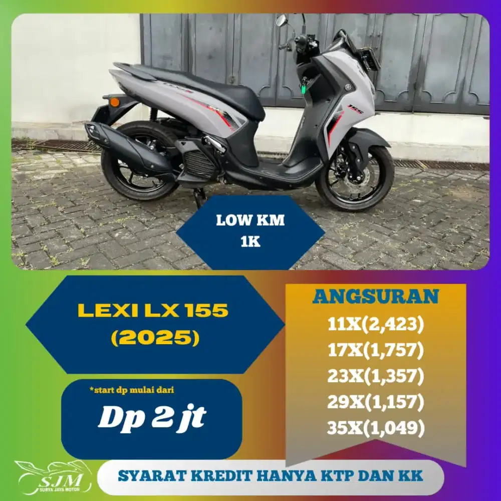 Lexi LX 155 2025 Pajak Panjang