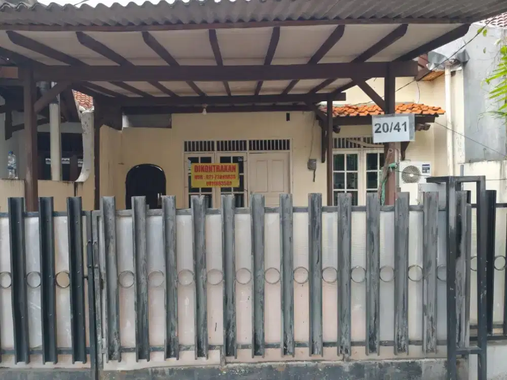 Rumah dikontrakin Pondok pinang