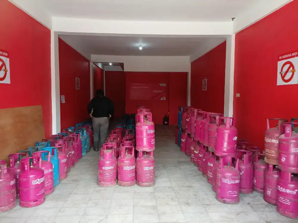 Tabung lpg bright gas