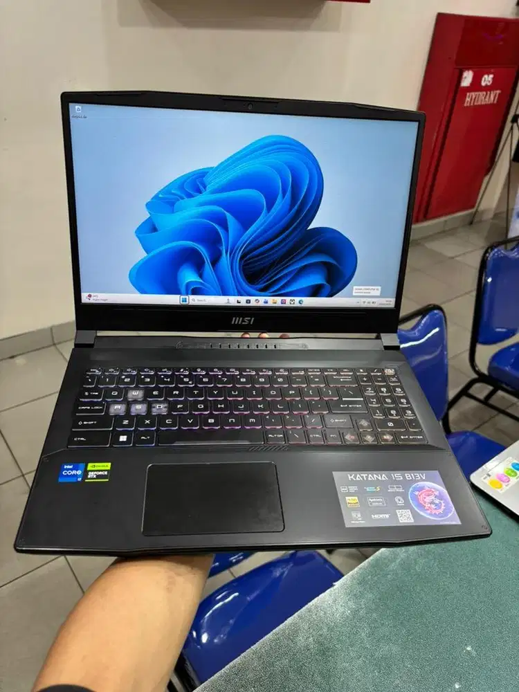 Jual Laptop MSI Katana i7 gen 13 RTX 4050 6GB
