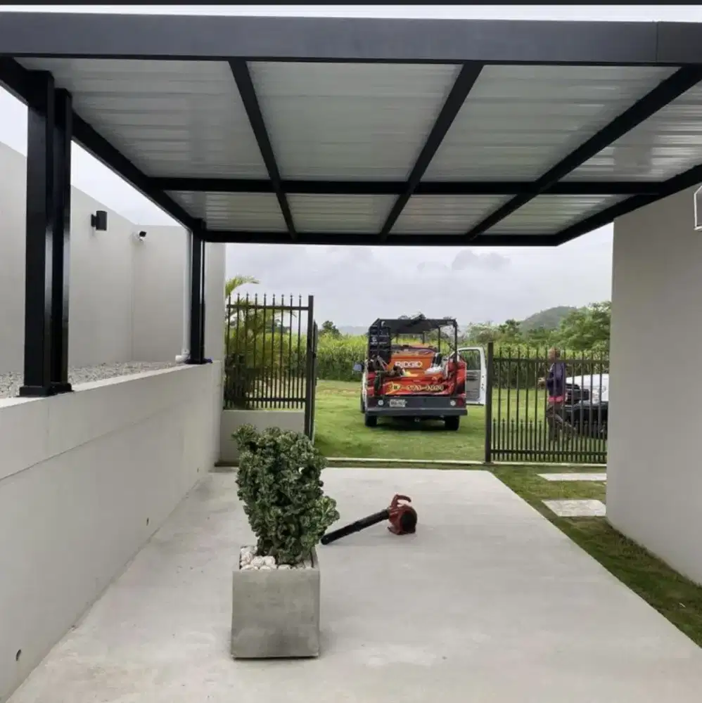 Kanopi tralis minimalis okij