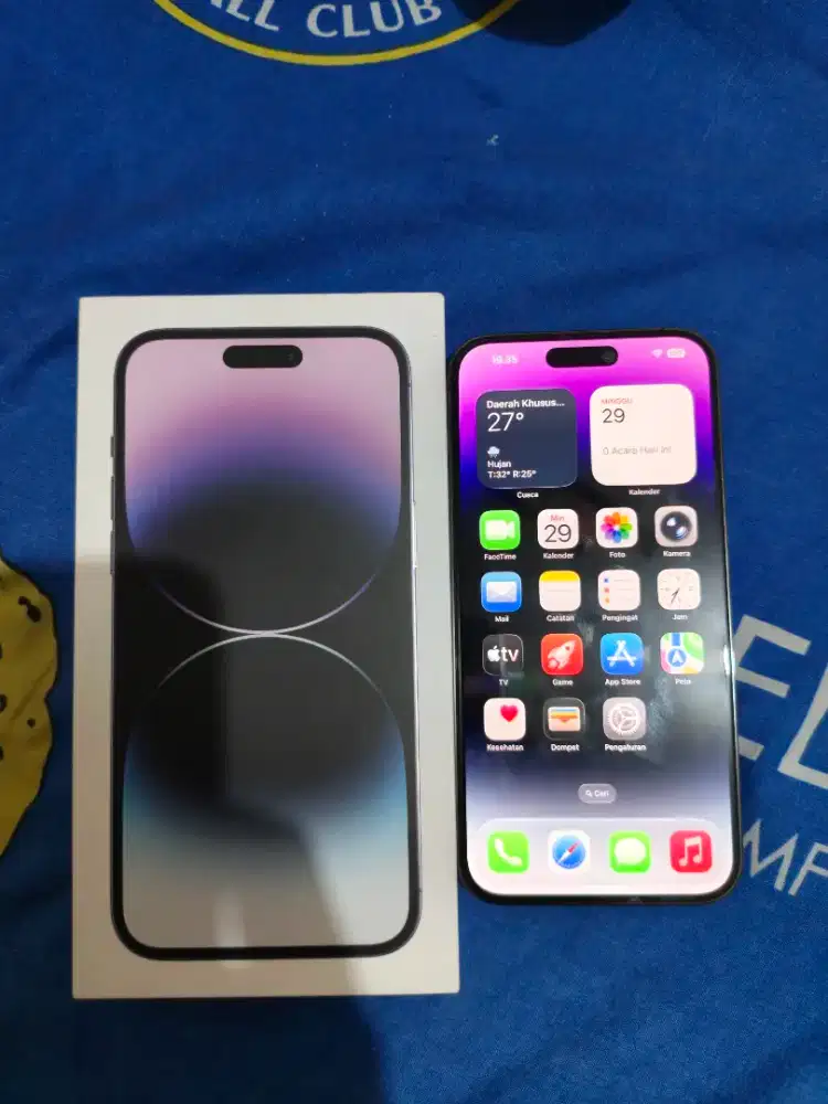 IPHONE 14 PRO MAX 128GB EX-IBOX. resmi Indonesia