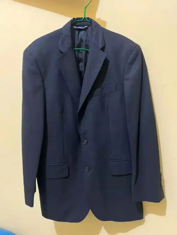 Jas atau Blazer Hitam Formal Pria Laki-laki