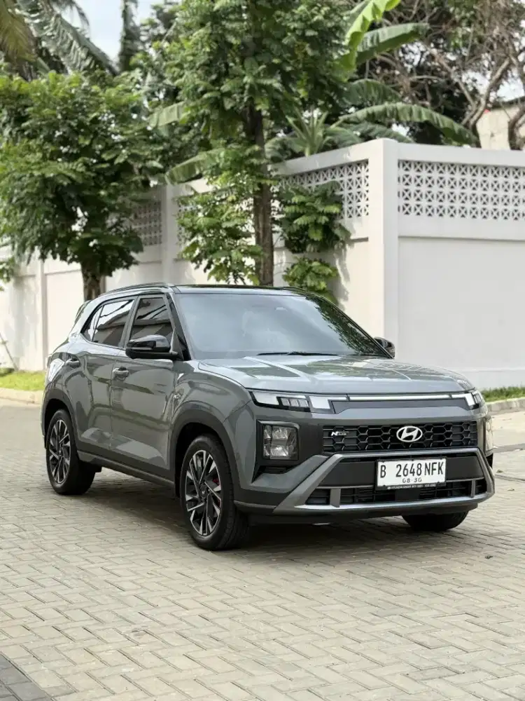 Hyundai creta n line at 2025 km low