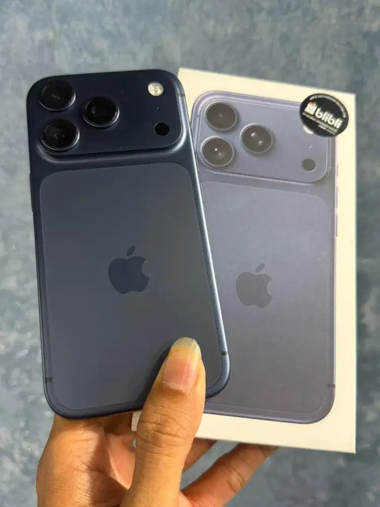 Iphone 17 Pro 256gb BH 96% Biru ibox