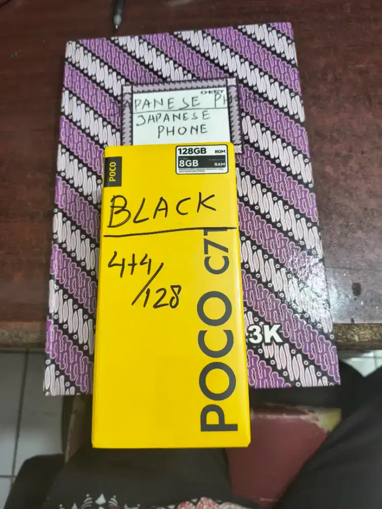 Poco c71 4/128 new resmi