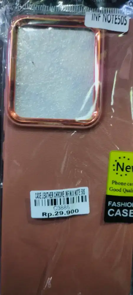 CASE LEATHER CHROME INFINIX NOTE 50S