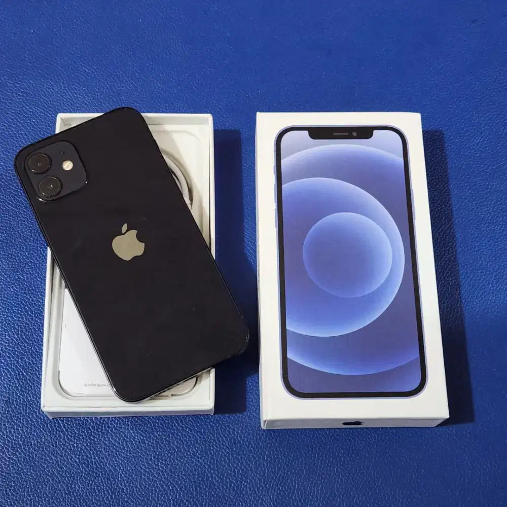 iPhone 12 128gb fullset mulus no minus