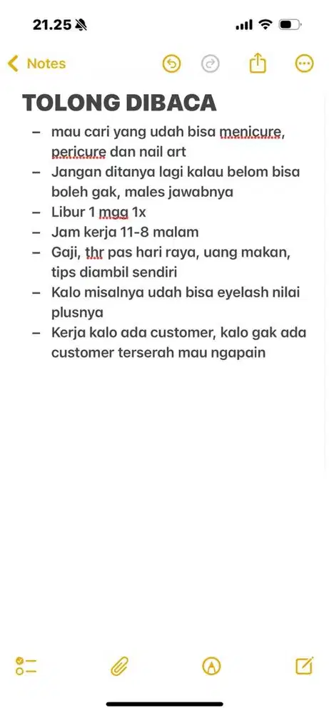 LOWONGAN KERJA NAIL ART