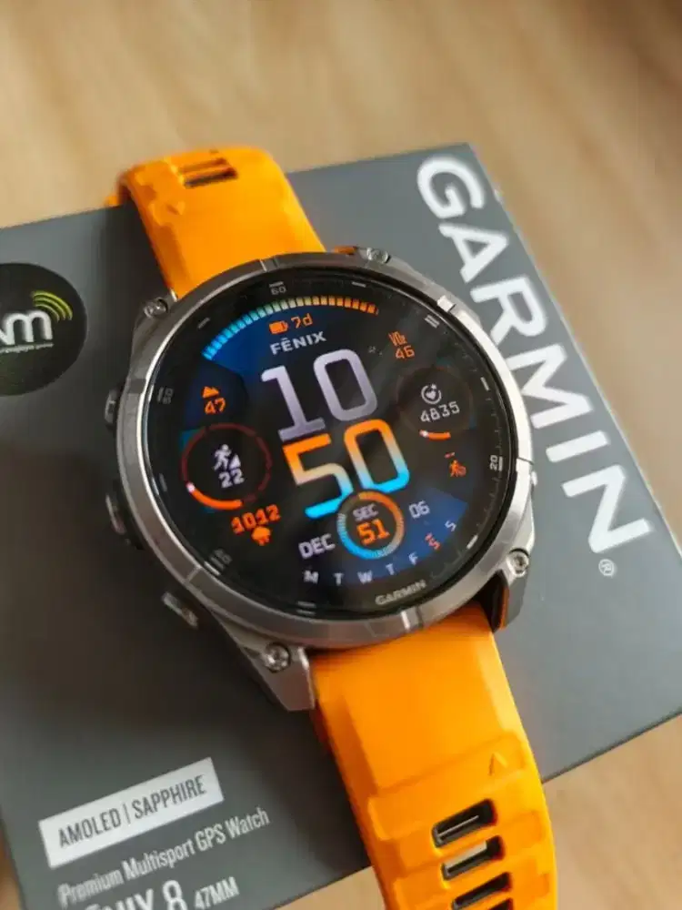 Garmin Fenix 8 47MM Saphire Amoled