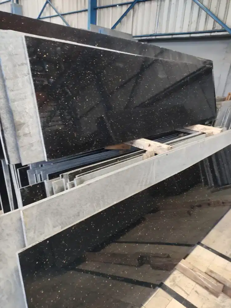 Top table granit black gold