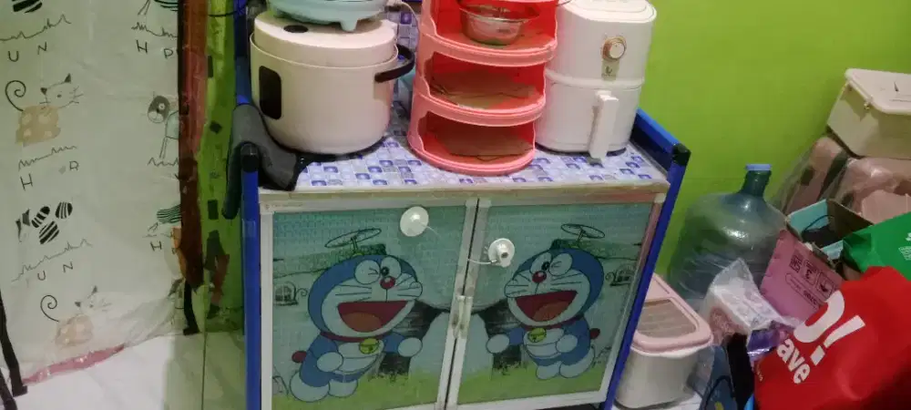 Lemari besi rak dapur