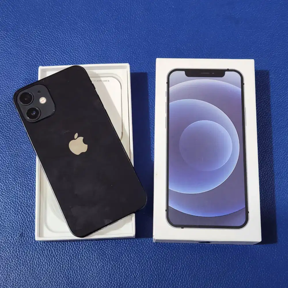 iPhone 12 mini 64gb fullset mulus no minus