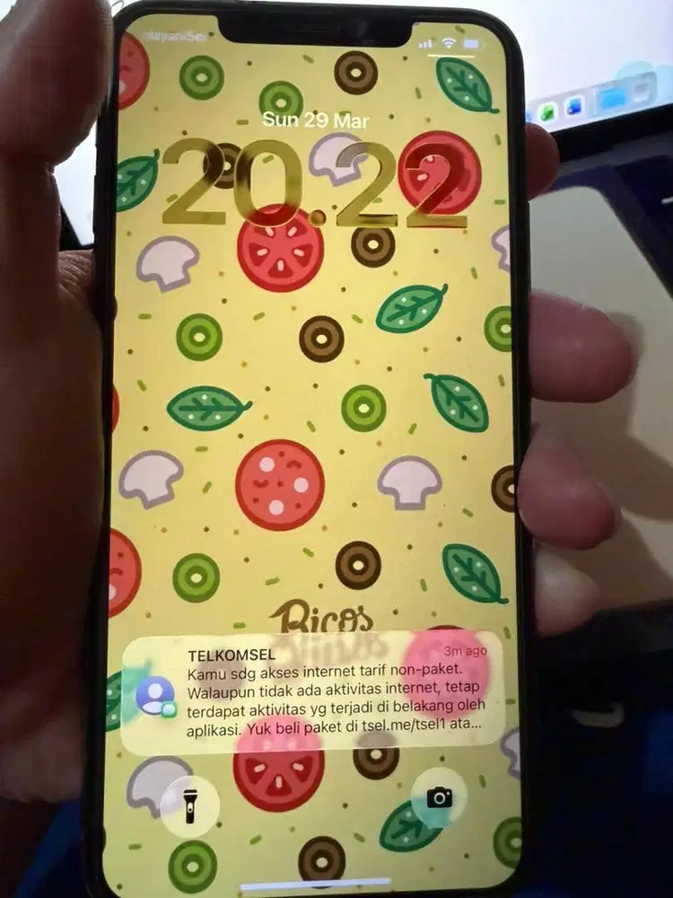 iphone 11 pro max 512gb gold inter all operator garansi lifetime