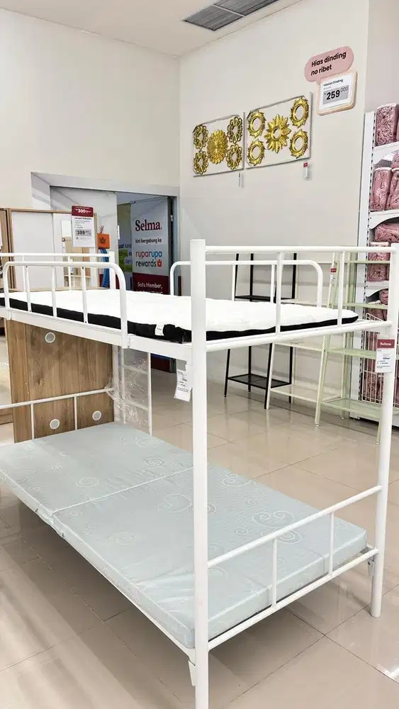 Orval bunkbed white