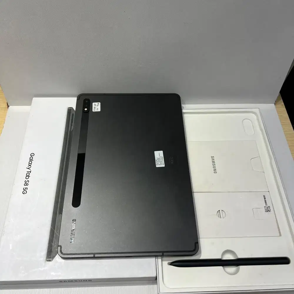 samsung tab s8 5g fullset original no minus fullset original